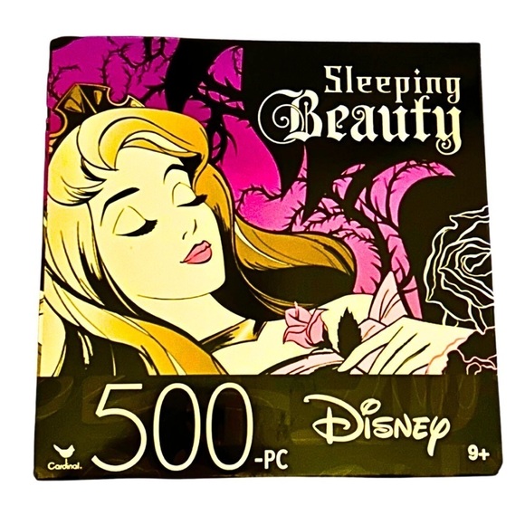 🍁3/$10 Sleeping Beauty Disney 500pc Puzzle Princess Aurora - Picture 1 of 5